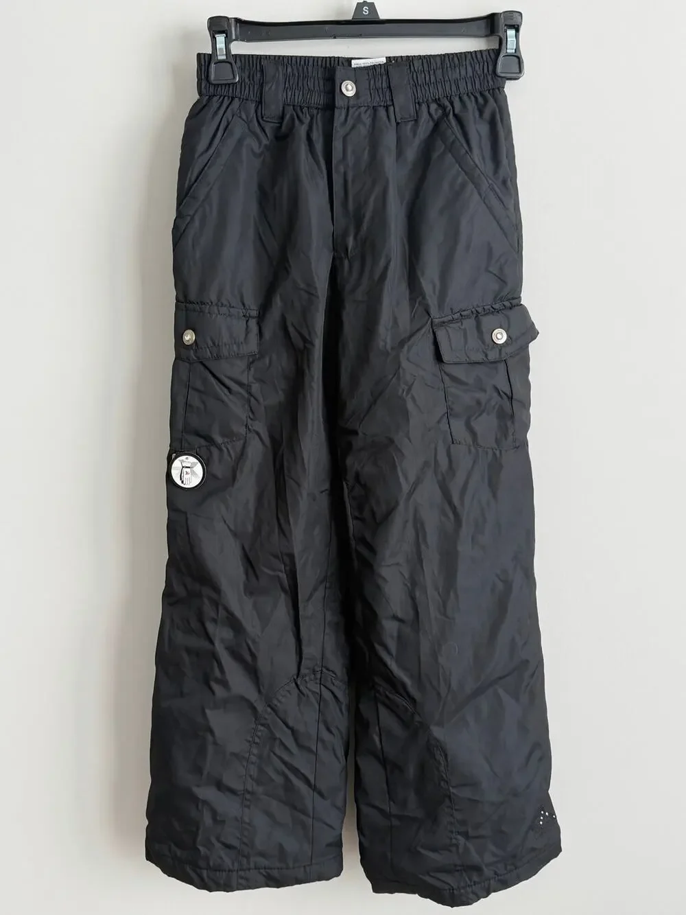 Zero Xposur Girls Black Snow Ski & Snowboarding Pants Size 7/8 New